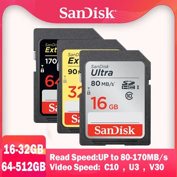SanDisk Extreme Pro Memory Card SDHC/SDXC SD Card 32GB 64GB 128GB 256G Class10 U1 U3 4K 16gb 512G memoria Flash Card for Camera
SanDisk Extreme Pro Memory Card SDHC/SDXC SD Card 32GB 64GB 128GB 256G Class10 U1 U3 4K 16gb 512G memoria Flash Card for Camera