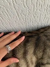 Foxanry-anillos de plata de ley 925 para mujer, cadena creativa de moda, borla, Planeta, Vintage, Punk, joyería para fiesta, regalos