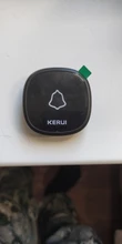 KERUI-Botón de timbre táctil inalámbrico, botón de emergencia SOS, resistente al agua, 433MHz, accesorios de alarma para el sistema de alarma KERUI Doorbel