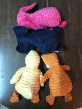 De pana de pana juguetes para perros pequeños perros grandes de forma de Animal felpa mascota cachorro chillón masticar juguete mordedor resistente accesorios de mascotas suministros