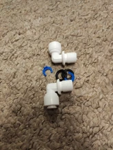 Pipe-Fitting WATER-FILTER Quick-Connector Reverse-Osmosis Elbow Aquarium Male Sealing-Ring