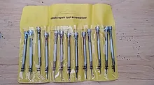 Herramienta de reparación de apertura multifuncional, destornillador de precisión, reloj, gafas, hoja plana, 0,6mm-2,0mm, 13 Uds., nuevo