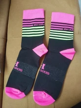 Calcetines deportivos de DH-07 para hombre y mujer, medias para deportes al aire libre, para bicicleta de montaña, profesionales, de calidad, calcetines de Ciclismo de carreras, transpirables