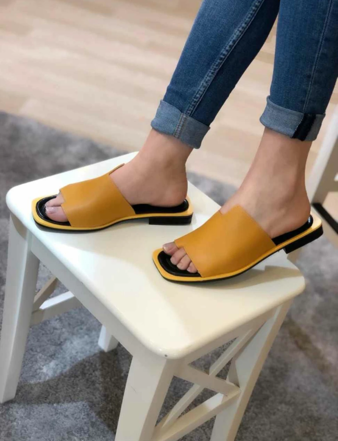 Women lady slippers spring summer 2021 flip-flop light yellow heel casual beach casual special occasions fashion shoes Super fıyat
Women lady slippers spring summer 2021 flip-flop light yellow heel casual beach casual special occasions fashion shoes Super fıyat