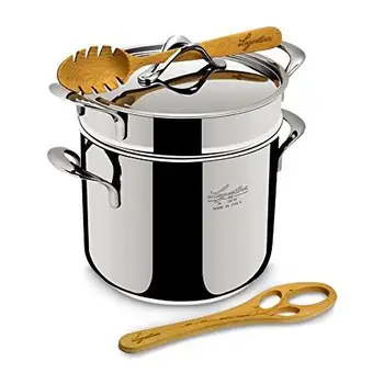Lagostina paste Set Pastaiola-pot Pasta, stainless steel, 22 cm, 6 liters pots 
Lagostina paste Set Pastaiola-pot Pasta, stainless steel, 22 cm, 6 liters pots