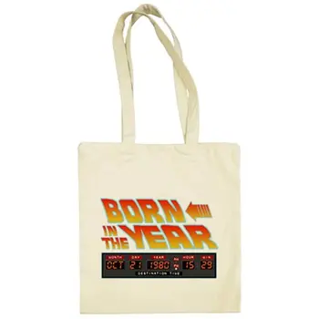 Cloth bag Born In The Year customizable with Year of birth spoof geek Back to The future
Cloth bag Born In The Year customizable with Year of birth spoof geek Back to The future