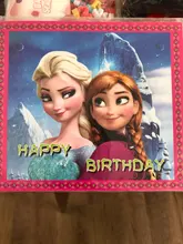 Decoraciones de fiesta de cumpleaños Disney Frozen para niñas, bolsas de regalo, platos y vasos de papel, artículos de vajilla desechables para baby shower