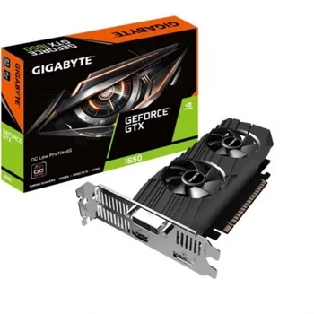 

GRAPHICS CARD GIGABYTE GEFORCE GTX 1650 OC LP - 1695MHZ - 4GB GDDR5 - PCIE X16 3.0 - HDMI-DVI-D--SUPPORTS