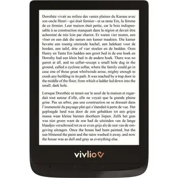 Digital Reader Vivlio TL4 + package e-book SHIPPING
Digital Reader Vivlio TL4 + package e-book SHIPPING