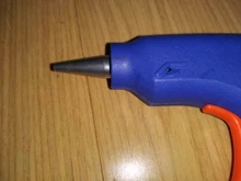Pistola de pegamento de fusión en caliente, Mini pistolas industriales de 20W con barras de pegamento de 7mm, herramienta de reparación de temperatura térmica eléctrica, accesorios DIY