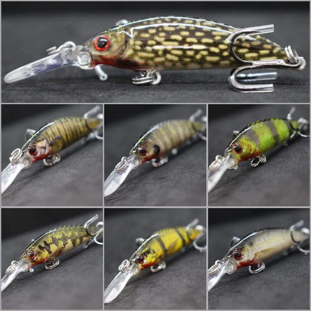 2019 New wLure 6g Lifelike Colors Crankbait Casting Lure with Quality Hooks Deep Diving Sinking Jerkbait Custom Painting HM823
2019 New wLure 6g Lifelike Colors Crankbait Casting Lure with Quality Hooks Deep Diving Sinking Jerkbait Custom Painting HM823