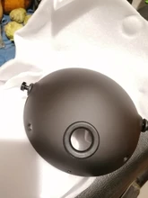 Base de faro para motocicleta, faro delantero modificado de 7 pulgadas, color negro mate, cubo Retro, Base de faro LED para motocicleta Harley