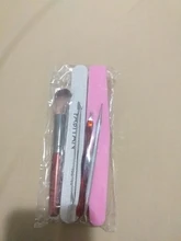 Conjunto de herramientas para manicura, tira de pulido, limas de uñas, Tijera para piel muerta, tenedor con piel muerta, removedor de manicura