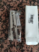 Abrazadera de resorte profesional ajustada de 5mm-30mm, herramienta de reparación de reloj Tipo V, alicate de pulsera, removedor, con 8 pines de Pc, adecuado para correa 6825