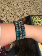 Scrunchie-correa elástica Bohemia para Apple watch, banda de 40mm, 38mm, 44mm y 42mm, pulsera de solo bucle serie iWatch 3, 4, 5, se, 6