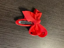 Lazo de molino de viento para bebé, horquilla para niña, cinta de grogrén envuelta, Clips para el pelo de seguridad, horquilla para niñas, accesorios para el cabello