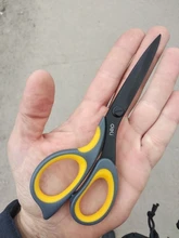 Tijeras de acero inoxidable antióxido para oficina y hogar, tijeras de sastrería sólidas y de aleación resistente