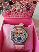 Lol-reloj sorpresa Original, muñeca de dibujos animados de Anime, accesorios de juguete de cuero para niños, regalo de cumpleaños, Navidad y Halloween