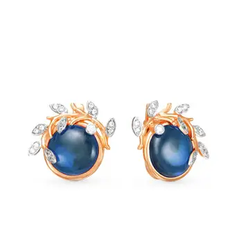 Gold earrings with cubic zirconia and sieve sunlight sample 585 test
Gold earrings with cubic zirconia and sieve sunlight sample 585 test