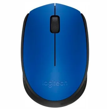 Logitech M171-Mouse-right-handed and left-handed-Wireless-2.4 GHz-Wireless USB receiver-black, blue
Logitech M171-Mouse-right-handed and left-handed-Wireless-2.4 GHz-Wireless USB receiver-black, blue