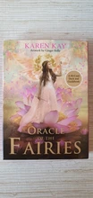 Cartas de Tarot The Oracle Of The fairyes, 44 Uds., cartas de juego portátiles en inglés, juego de mesa de cartas para fiesta de amigos