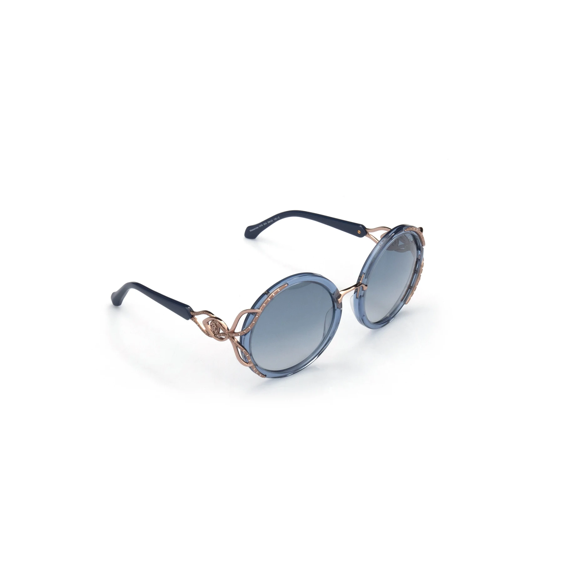 

Women's sunglasses rc 1076 90x bone blue organic round round 59-22-135 roberto cavalli