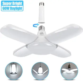 No Flicker 60W E27 LED Bulb Foldable Fan Blade LED Pendant Lights with E27 12cm screw 360 Degrees Adjustable Ceiling Lamp
No Flicker 60W E27 LED Bulb Foldable Fan Blade LED Pendant Lights with E27 12cm screw 360 Degrees Adjustable Ceiling Lamp