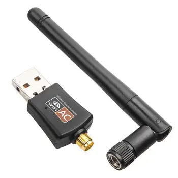 Wireless Dual Band 802.11ac 5Ghz 2.4Ghz 600Mbps Adapter USB WiFi High Speed Transmission RTL8811AU Chipset WD-4505AC
Wireless Dual Band 802.11ac 5Ghz 2.4Ghz 600Mbps Adapter USB WiFi High Speed Transmission RTL8811AU Chipset WD-4505AC