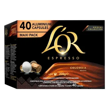 Colombia Andes L 'or Origins Collection, 40 compatible Nespresso Maxi Pack capsules®
Colombia Andes L 'or Origins Collection, 40 compatible Nespresso Maxi Pack capsules®
