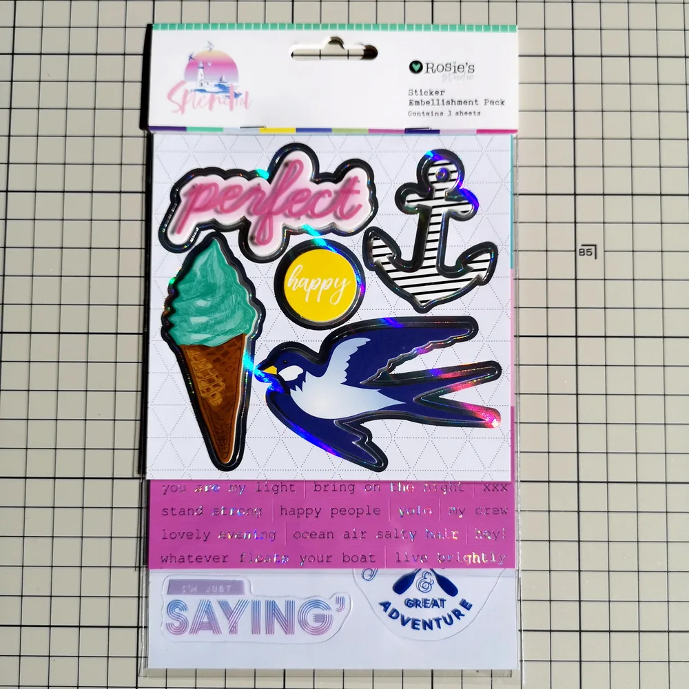 CRZCrafter 3 mixed sticker set 3D foil transparent design Scrapbooking Journal Planner Cardmaking embellishments
CRZCrafter 3 mixed sticker set 3D foil transparent design Scrapbooking Journal Planner Cardmaking embellishments