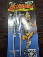 18cm Reptile Tweezers Noctilucence Clip Feeding Tongs Live Food Feeding Clamp