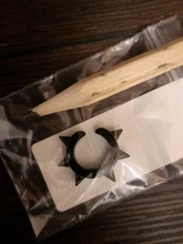 Pendientes sin perforación de acero y titanio, joyería de personalidad, 6 espinas, Punk, para hombres y mujeres