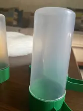 Alimentador de aves, bebedero para mascotas, Clip para equipo agrícola, tamaño: M, 4 unids/lote