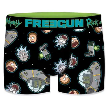 Briefs patterned boxer FREEGUN RICK AND MORTY for men 
Briefs patterned boxer FREEGUN RICK AND MORTY for men