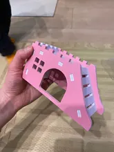 Pet-Supplies Platform Pet-Toy-House Castle Hamster Nest Pet-Hedgehog Wooden Observation