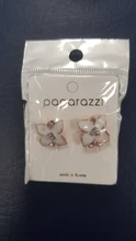 Pendientes elegantes de aleación de Zinc para mujer, aretes de flor azul, cristal, Camelia, Clip para oreja, joyería, regalo de Navidad