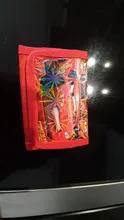Disney Frozen-cartera corta de dibujos animados para niños, bolso de juguete para chica, monedero de regalo para estudiantes, Monedero de mano para coche de princesa