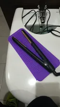 Esterilla de viaje de silicona resistente al calor, bolsa para rizar el pelo, plancha, multifunción, antideslizante, plana, Herramienta de Peinado