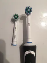 Oral B cabezales de cepillo de dientes eléctrico de archivos adjuntos cepillo espaà a 4 unids/pack limpieza precisa acción cruzada 3D blanco