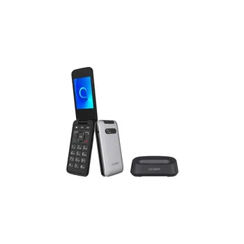 Alcatel 3026X mobile phone 2.8 "QVGA BT Silver 
Alcatel 3026X mobile phone 2.8 "QVGA BT Silver
