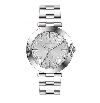 Women's quartz watch es6511fe.330 on steel bracelet with mineral glass sunlight 
Women's quartz watch es6511fe.330 on steel bracelet with mineral glass sunlight