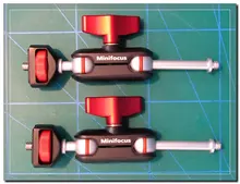 Tripod Magic Arm with Dual Ballhead Articulating 1/4'' Screw Universal Camera Video Monitor