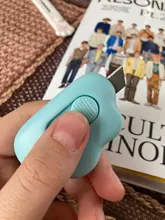 Mini cuchillo de utilidad portátil, cuchilla de corte de papel, suministros de corte de oficina, Color Conejo, Nube bonita