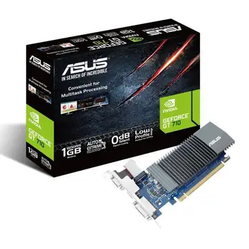 Tarjeta gráfica asus geforce gt 710 silent - opengl 4.5 - 1gb gddr5 - pci express 2.0 - dvi-d - hdmi - vga - refrigeración
Tarjeta gráfica asus geforce gt 710 silent - opengl 4.5 - 1gb gddr5 - pci express 2.0 - dvi-d - hdmi - vga - refrigeración