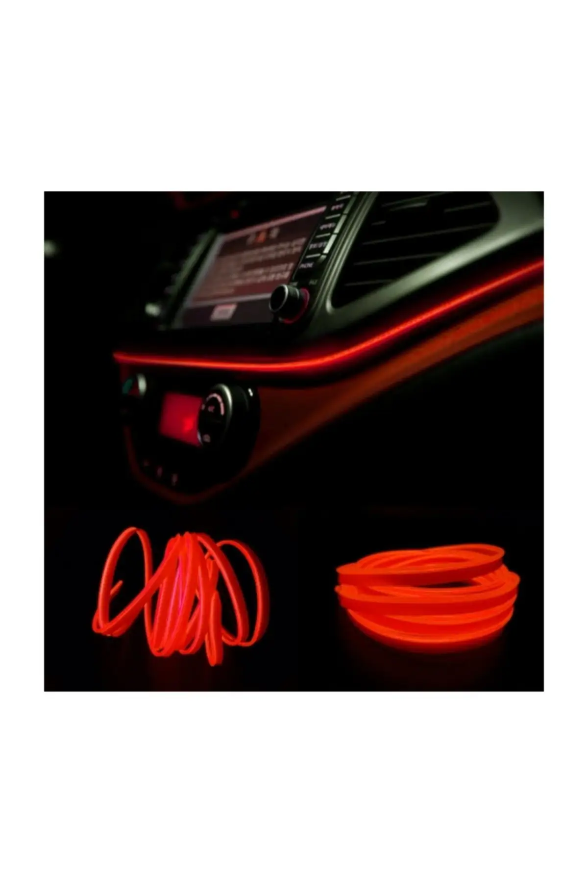 CHEVROLET CRUZE автомобиля I?? красный TORPEDO LED?-Веревка NEON |  AliExpress