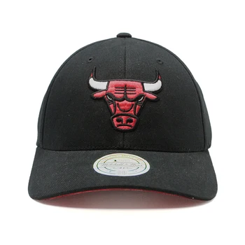 

Chicago Bulls NBA Intl 228 Mitchell and Ness Black Cap, baseball cap, cap, snapback, cap for men, caps for men, men's hat, caps