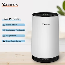 YAXIICASS Portable Air Purifier 85m³/H Air Cleaner With True HEPA Filter For Home Smart Touch Screen Air Recirculation Purifiers 
YAXIICASS Portable Air Purifier 85m³/H Air Cleaner With True HEPA Filter For Home Smart Touch Screen Air Recirculation Purifiers