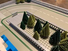 MARUMINE-piezas de accesorios para plantas de árbol, bloques de construcción de flor verde, arbusto de hierba, hoja, jungla, juego de jardín artesanal, MOC City Bricks