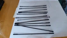 12x atrapado Sierra de calar cuchillas de carpintería Accesorios de herramientas eléctricas de 127mm