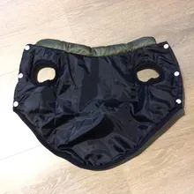 De invierno abrigo para perros ropa para perros cálido espesar sólido perro de colores ropa para perro pequeño perro rojo verde Navidad estilo perro grande chaqueta